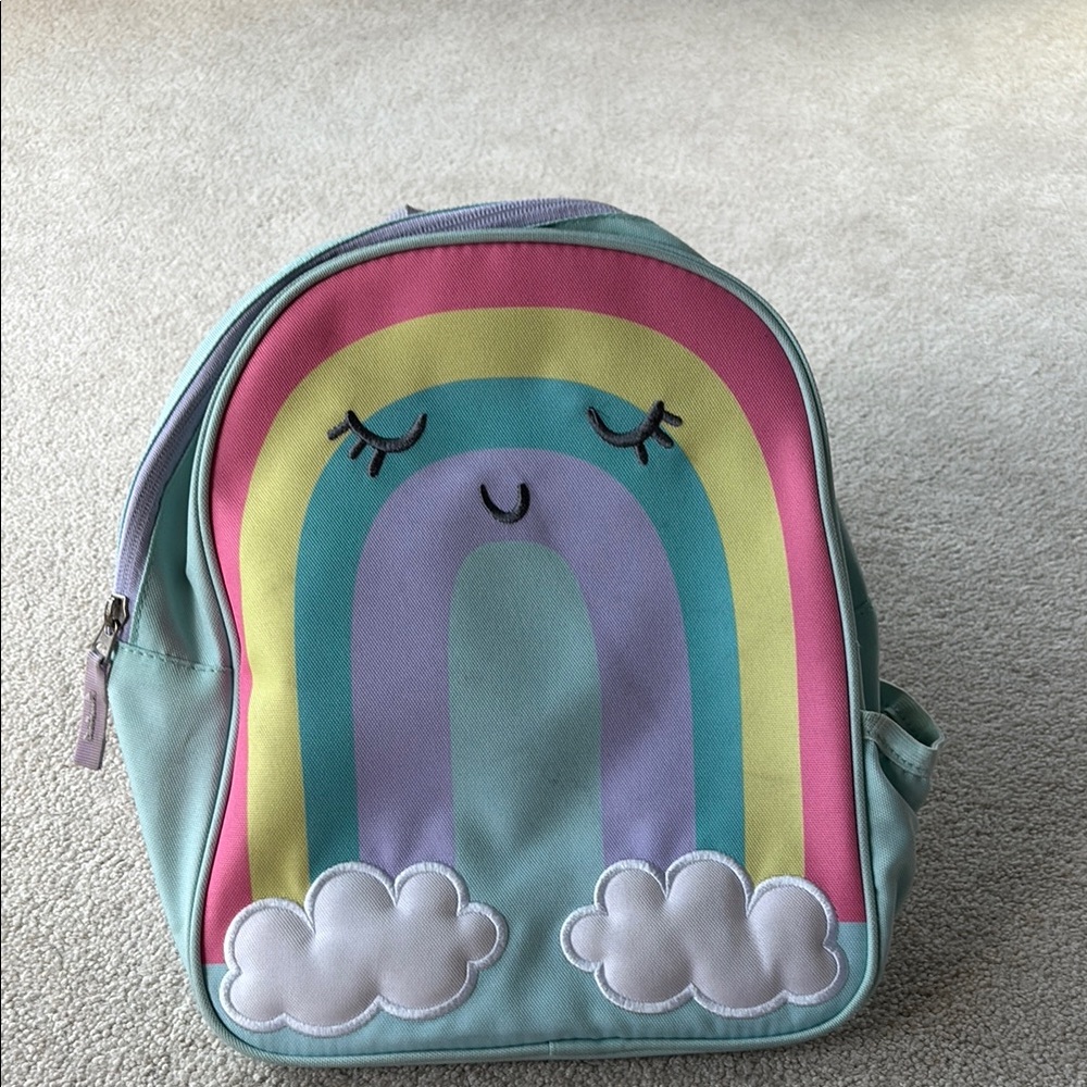 Pottery Barn Kids Pink and Yellow Rainbow Bag